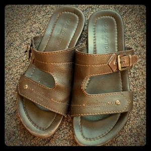 Louis Vuitton Vintage Men's Leather Sandals IT39